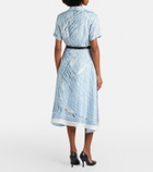 Altuzarra Kiera printed silk shirt dress