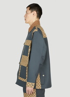 Gucci - Patchwork GG Jacket in Navy