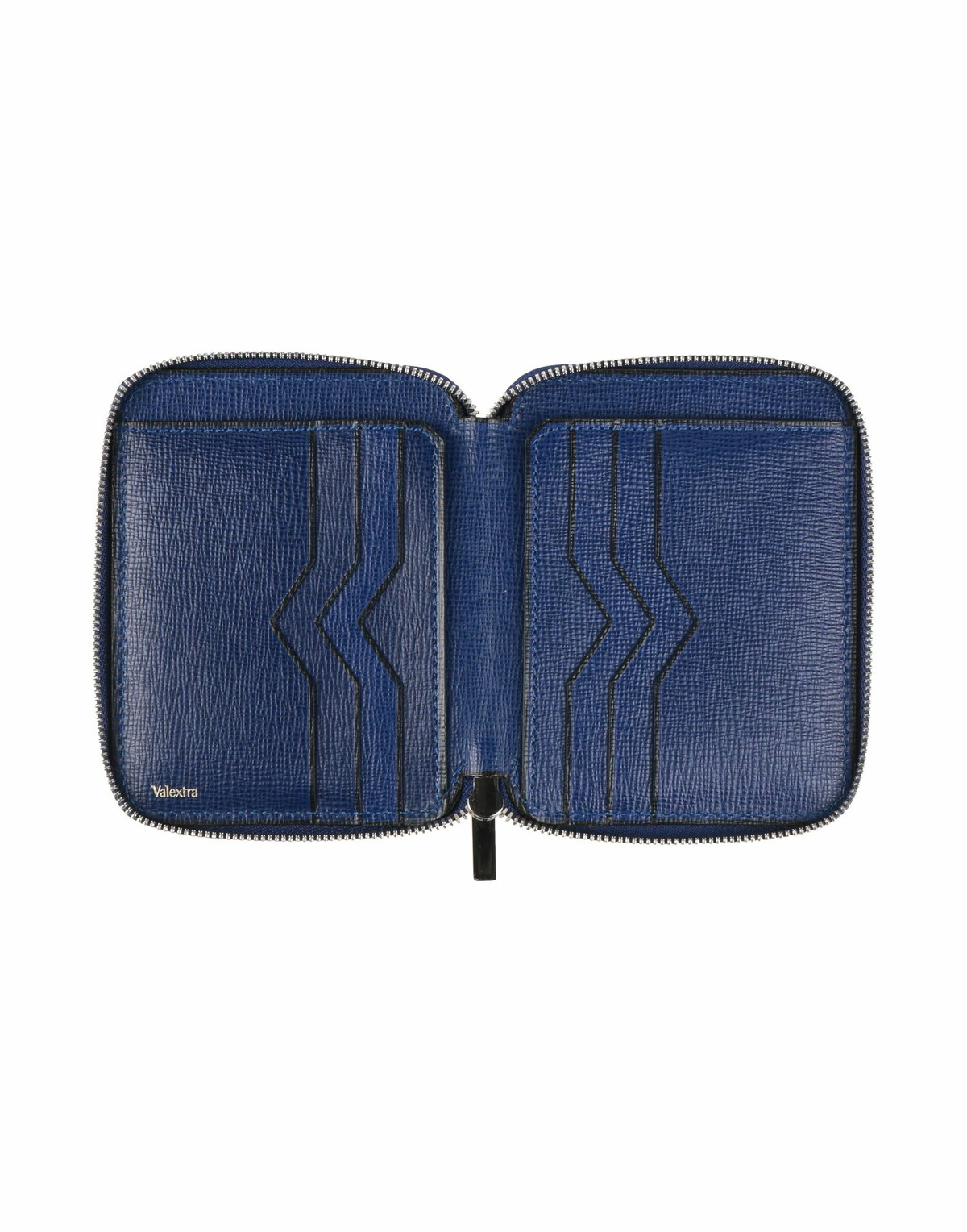 Valextra Womens Wallet Bright in Blue