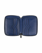 Valextra Womens Wallet Bright in Blue