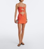 Christopher Esber Orbit bandana cutout minidress