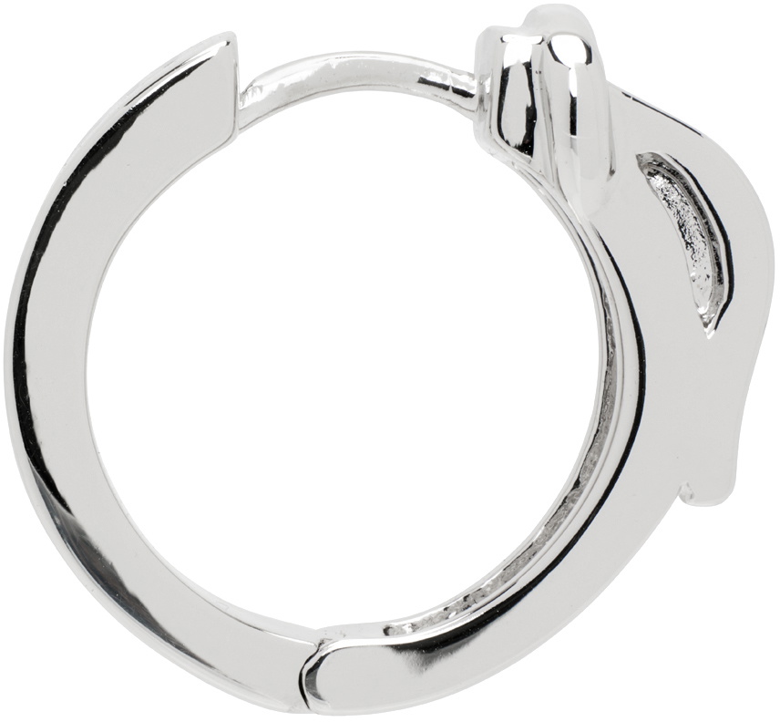 グランドセール 漫画 Vivienne Westwood Vivienne Earring Hoop Single Bobby Silver アクセサリー