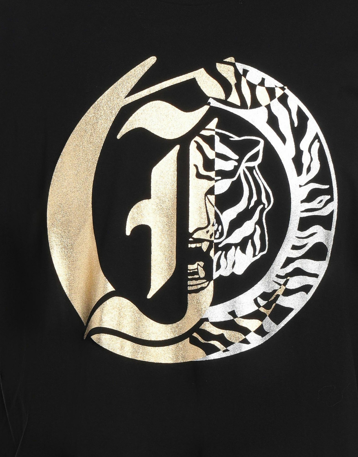 Just Cavalli Mens T-shirt in Black