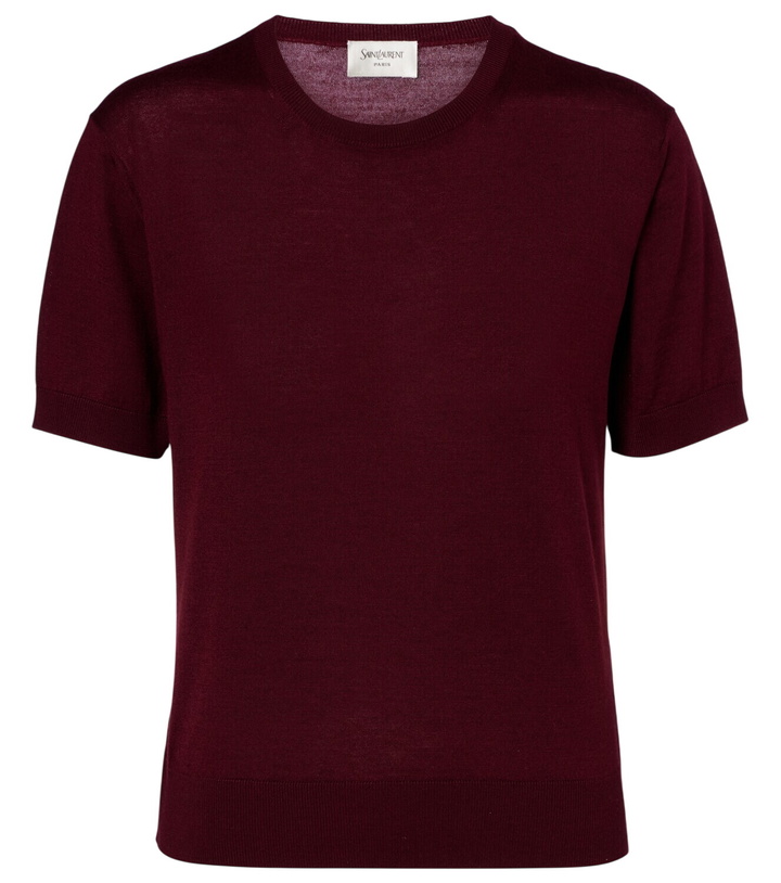 Photo: Saint Laurent Wool, cashmere, and silk sweater