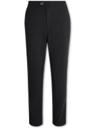 Hamilton And Hare - Luxe Lounge Slim-Fit Merino Wool-Jersey Trousers - Gray