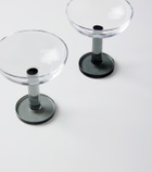 Tom Dixon Puck set of 2 coupe glasses