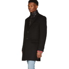 Mackage Black Wool Skai-B Coat