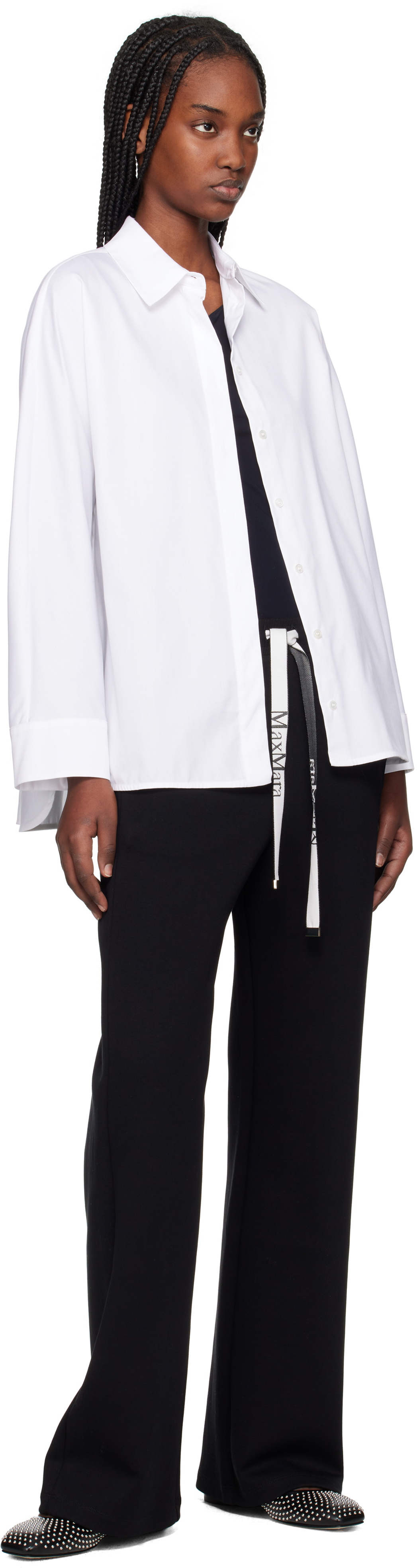 Max Mara Black Bali Lounge Pants