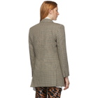 Ports 1961 Brown Wool Single-Button Blazer