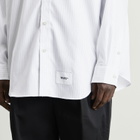 WTAPS Men's Bd 02 Long Sleeve Shirt in Blue