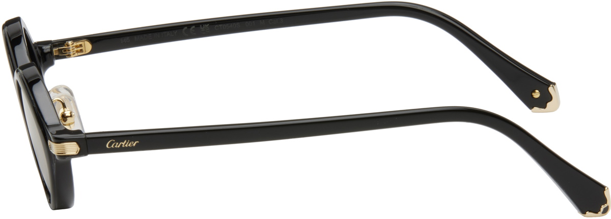 Cartier Black 'Première de Cartier' Sunglasses