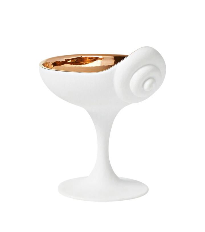 Photo: L'Objet x Jessica McCormack Shell porcelain and 24kt gold bowl