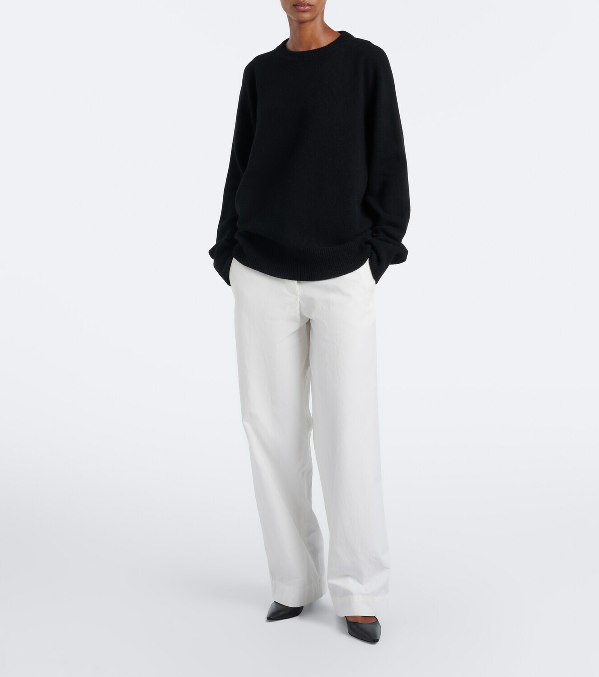 The Row Sibem wool and cashmere sweater