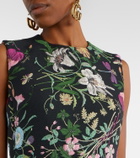 Gucci Gucci Flora brocade minidress