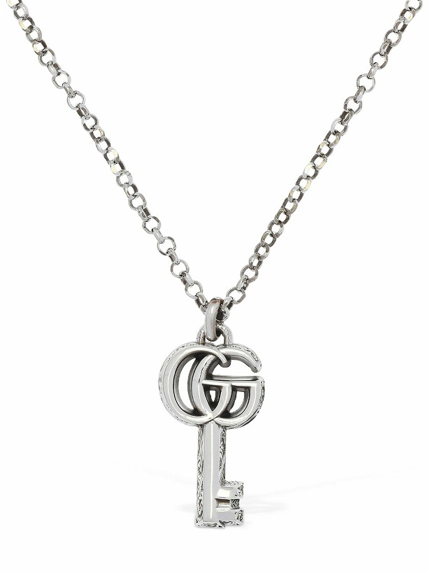 Photo: GUCCI - Gg Marmont Key Charm Necklace