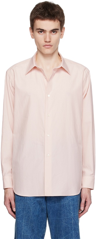 Photo: AURALEE Pink Button Shirt