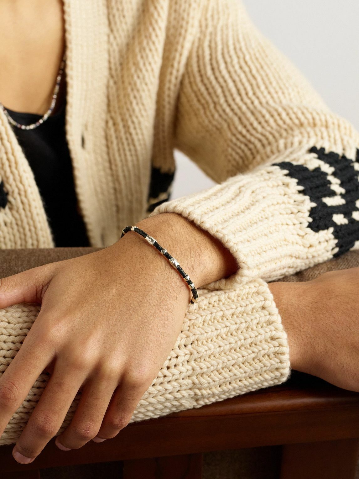 M. Cohen - Cuadro Toggle Sterling Silver Chain Bracelet