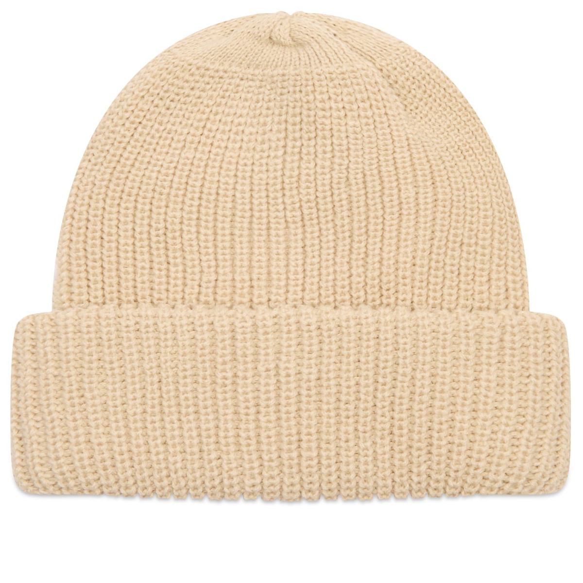 RoToTo Cozy Chunky Beanie in Raw Beige 
