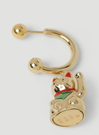 Maneki Neko Earring in Gold