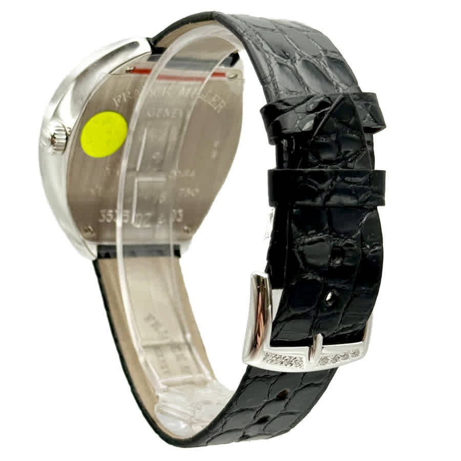 Franck Muller Infinity Quartz Diamond White Dial Ladies Watch 3535 QZ A D3-BLK