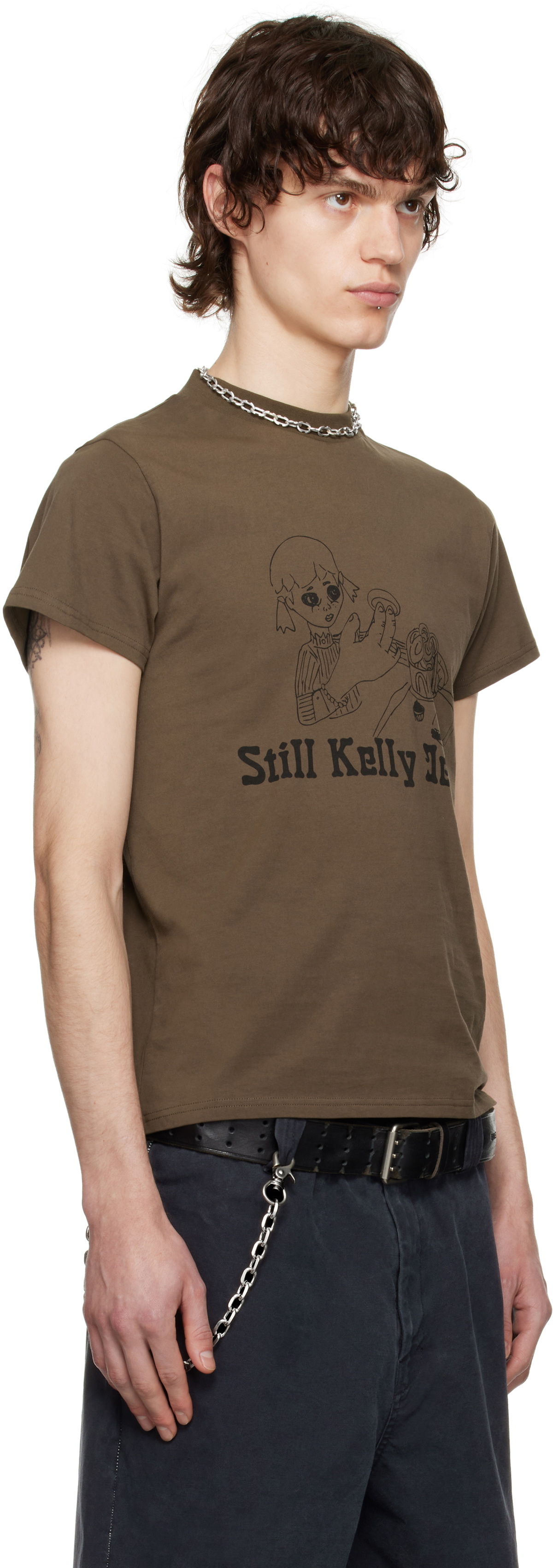 Still Kelly Brown 'SK Jeans' Baby T-shirt
