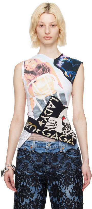 Photo: ALL-IN SSENSE Exclusive Multicolor Fan Tank Top