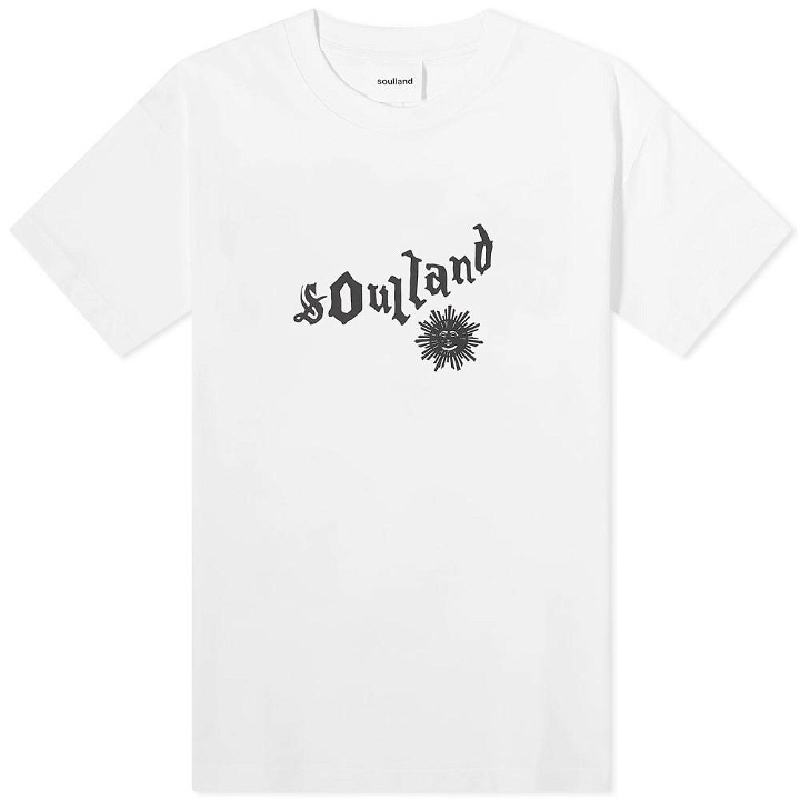 Photo: Soulland Gothic Logo Tee