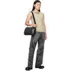 Diesel Black Load-D-Shoulder Transparent Oval D Bag