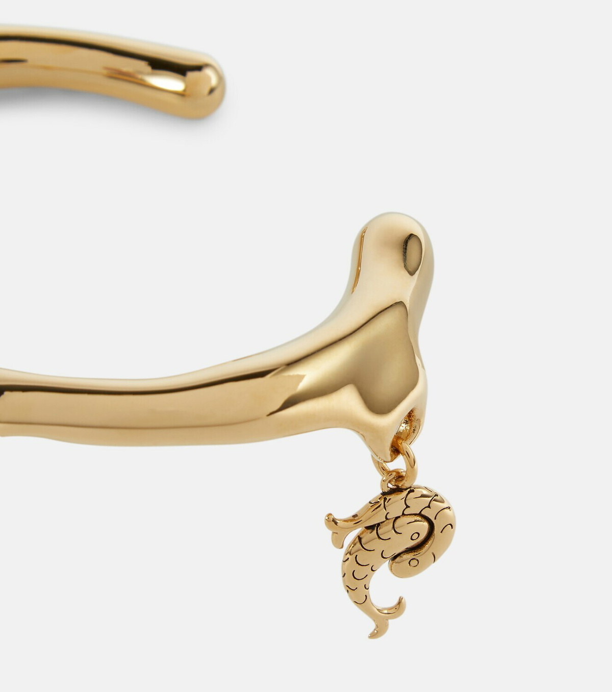 Pucci - Gold-plated pendant cuff bracelet
