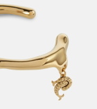 Pucci - Gold-plated pendant cuff bracelet