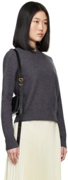 Jil Sander Gray Crewneck Sweater