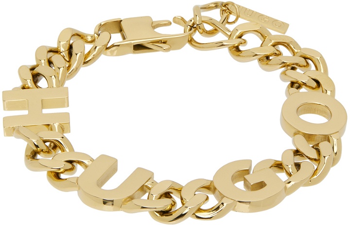 Photo: Hugo Gold Curb Chain Bracelet