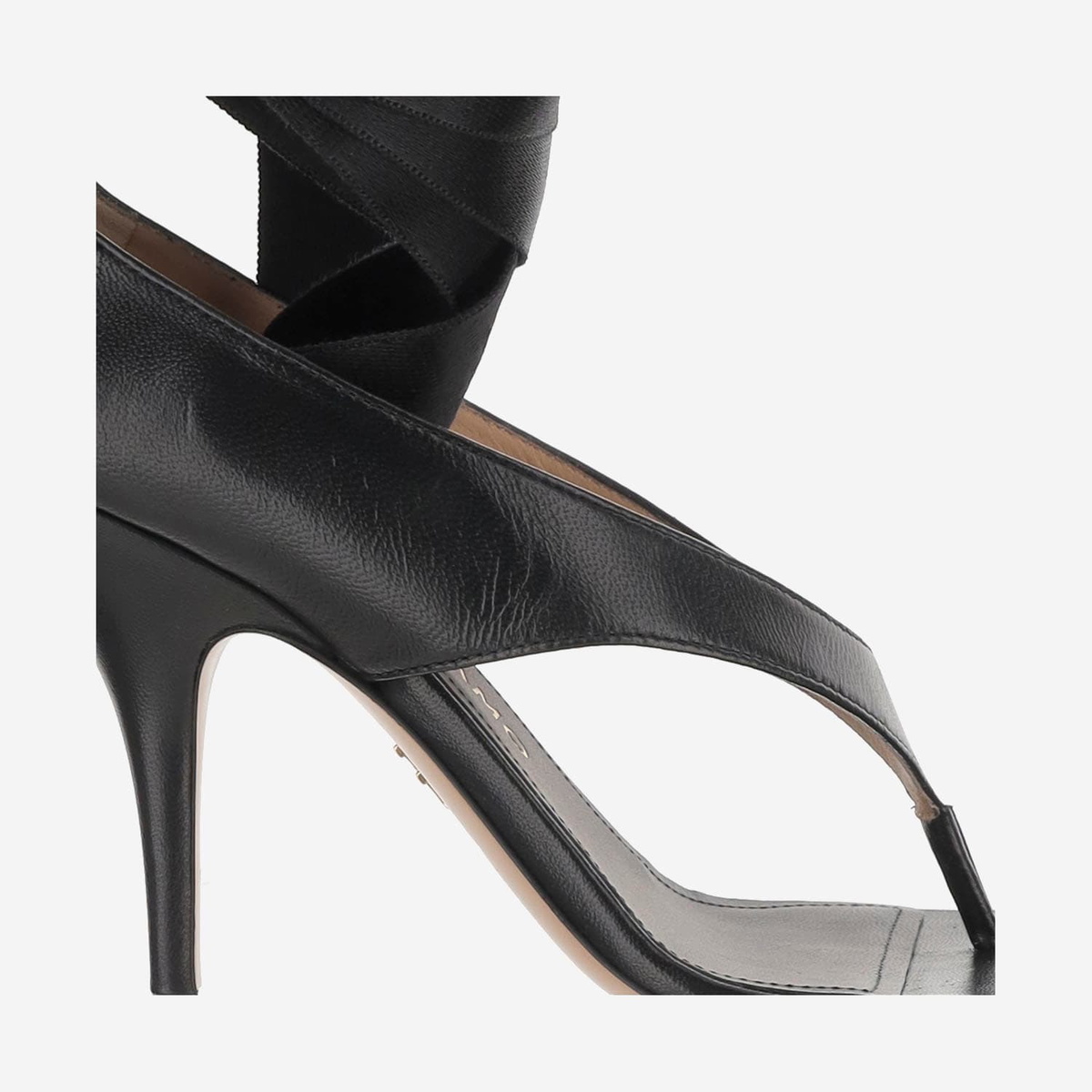 Ferragamo Leather Sandal With Heel Salvatore Ferragamo Ferragamo Leather Sandal With Heel Salvatore Ferragamo