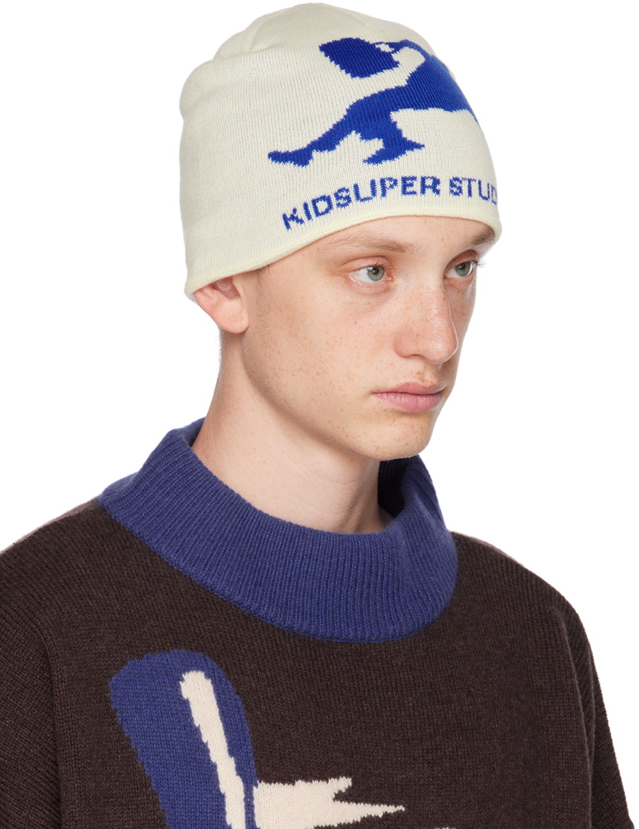 KidSuper Off-White Get Up' & Get Goin' Beanie KidSuper