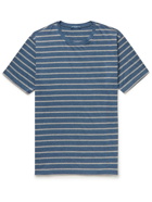 Peter Millar - Striped Stretch-Cotton Jersey T-Shirt - Blue