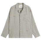 Story mfg. Women's Greeting Shirt in Interrupted Beads