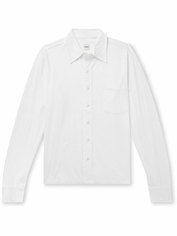 Photo: Aspesi - Cotton-Jersey Shirt - White