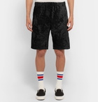 Neighborhood - Faux Fur Shorts - Men - Black