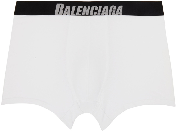 Photo: Balenciaga White Boxer Briefs