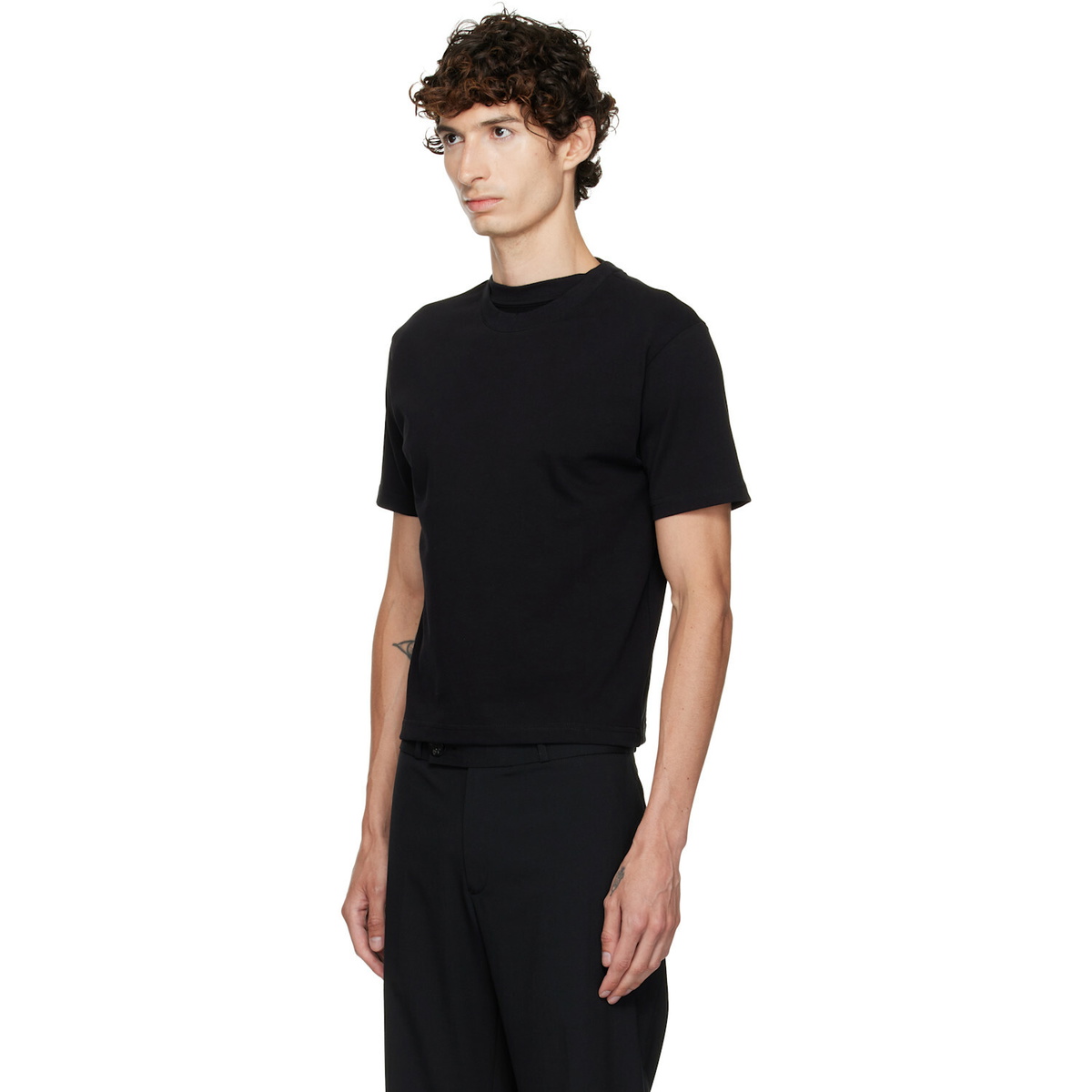 HODAKOVA Black Double T-shirt