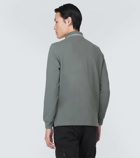 Stone Island Cotton-blend polo sweater