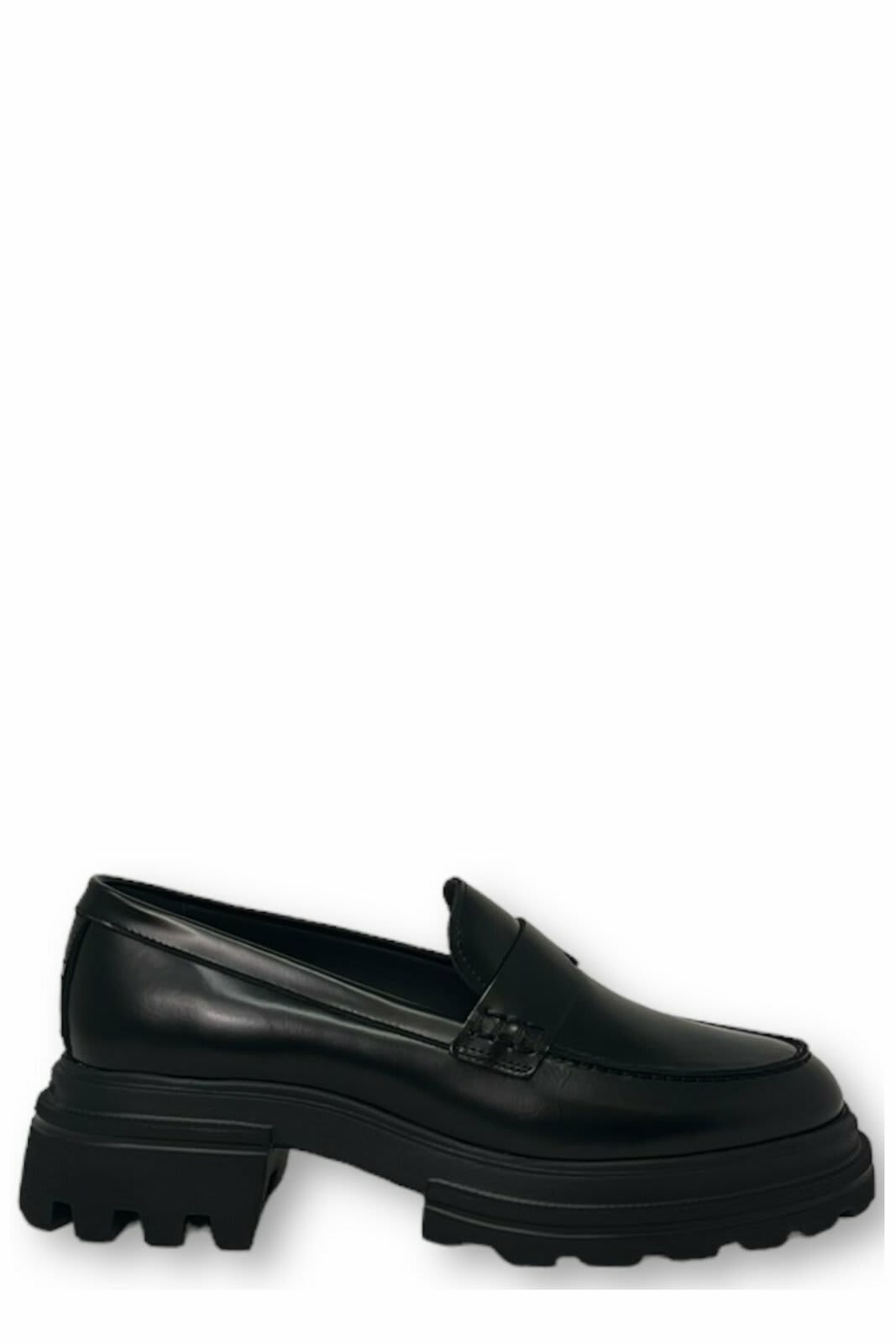 Hogan H681 suede platform boat shoes Hogan