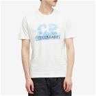 C.P. Company Men's Artisinal Logo T-Shirt in Gauze White