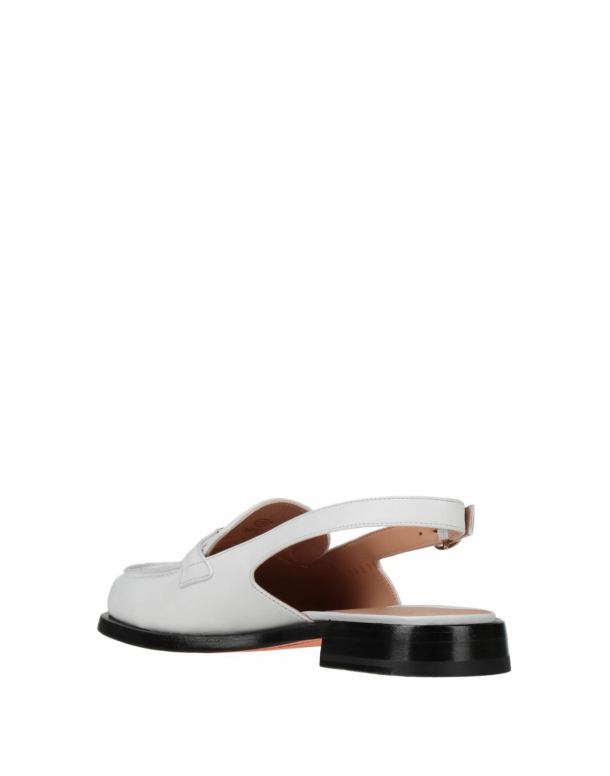 Santoni Womens Ballet flats in Off white