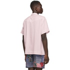 Double Rainbouu Pink West Coast Short Sleeve Shirt