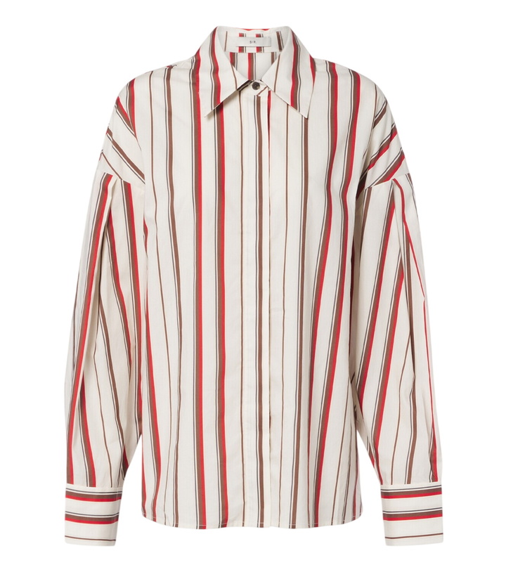 Photo: SIR Alva striped cotton shirt