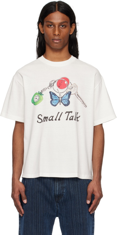 Photo: Small Talk Studio SSENSE Exclusive White 'Your Choice' T-shirt