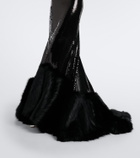 David Koma Sequined gown