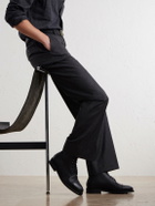 MORJAS - Jumper Leather Lace-Up Boots - Black