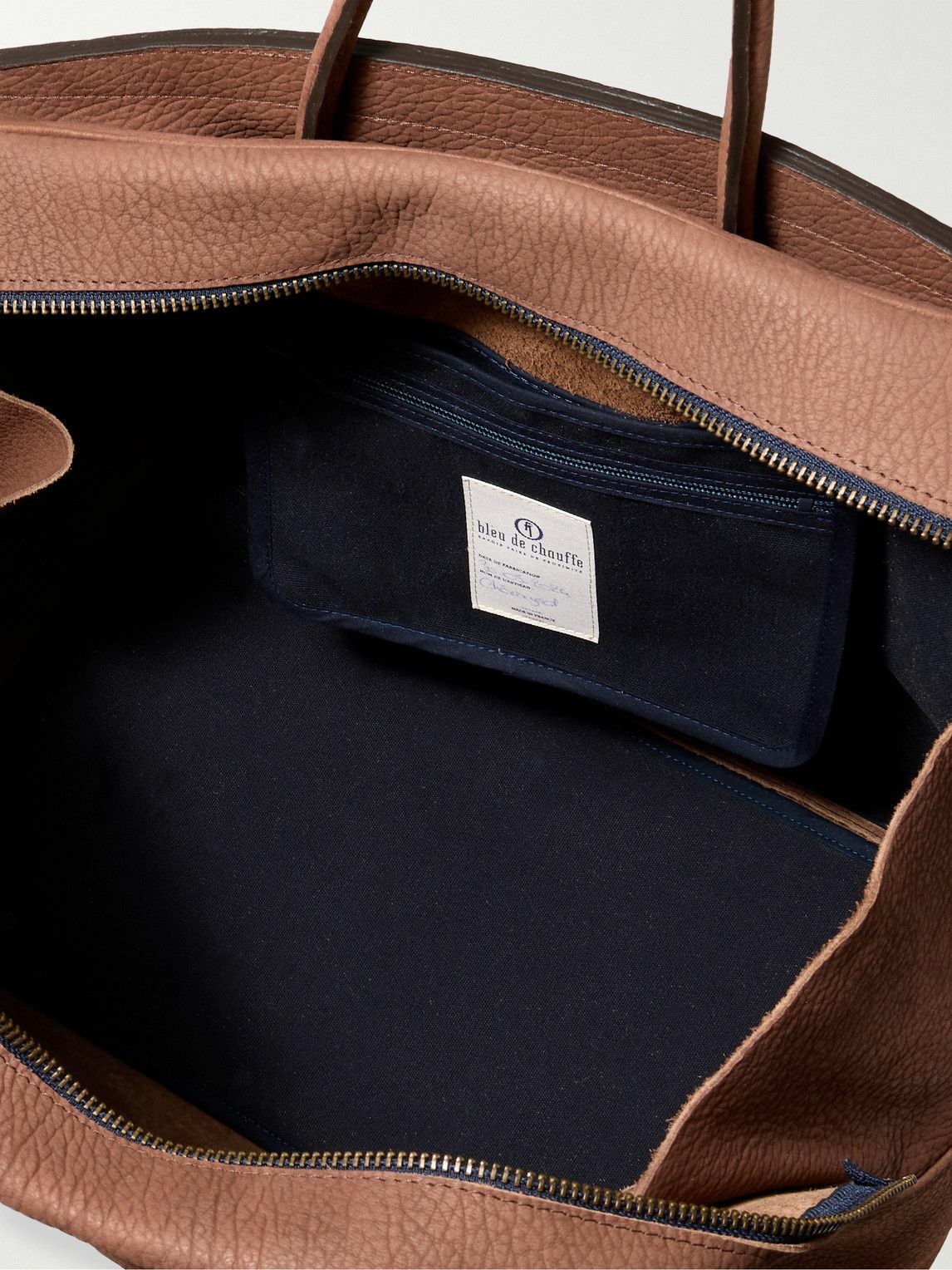 Bleu de Chauffe - Zoom Full-Grain Nubuck Weekend Bag